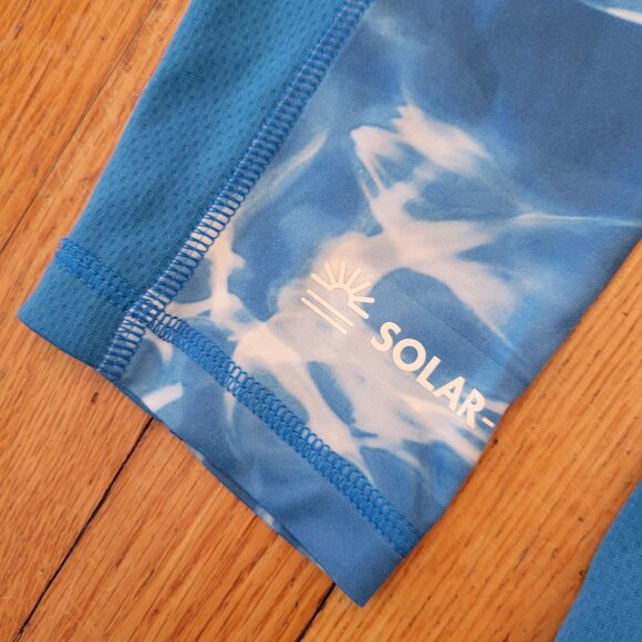 Habit Solar Factor Hoodie S Blue Wave Outdoors 40+ UVF Protection Performance - Picture 4 of 8